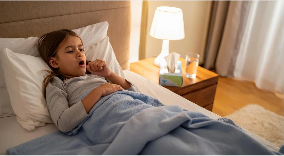 Tos seca nocturna en niños
